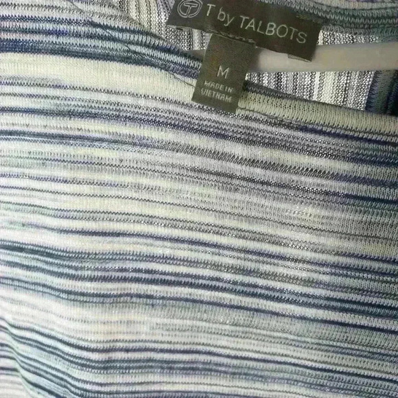T by Talbots Active / Casual Pullover SZ M- 3/4 roll sleeve - Picture 6 of 11